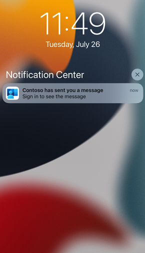 Custom notification appearance on iOS and Android